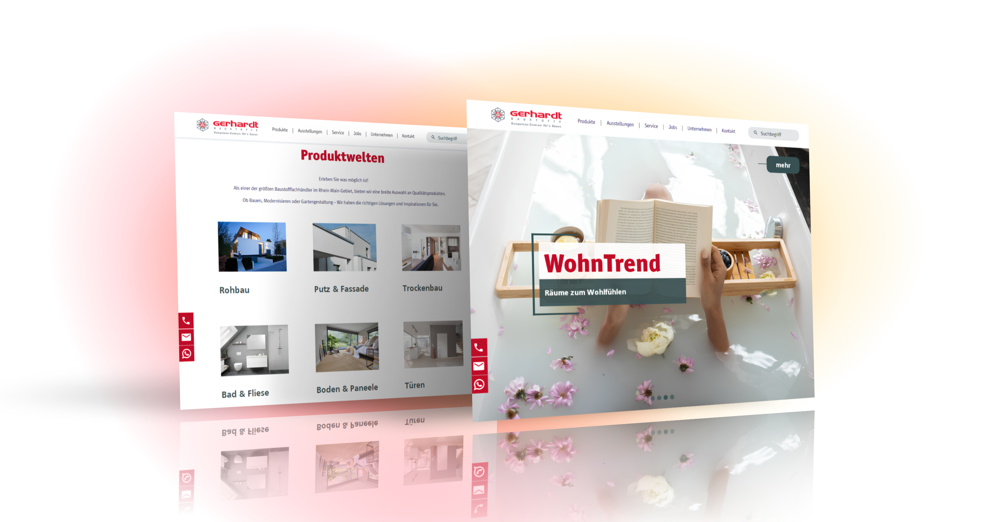 Erfolgreiche Transformation der Corporate Webseite von Baustoff Gerhardt